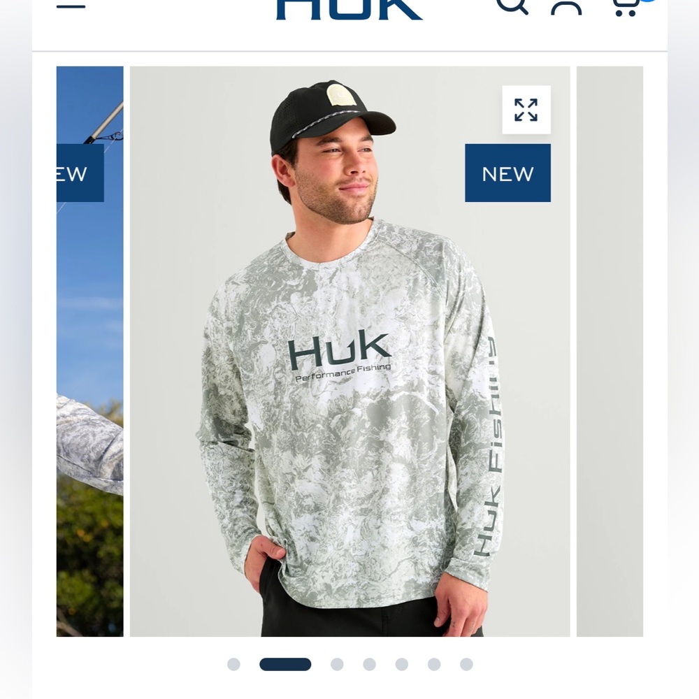 Huk MOSSY OAK PURSUIT PERFORMANCE CREW